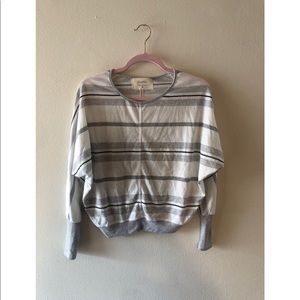Anthropologie Striped Long Sleeve Shirt